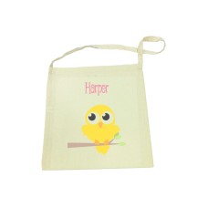 Library Bag with Yellow Bird