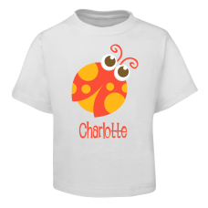 Red Beetle Kids T-Shirt Size 2 4 6 8