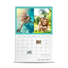 10.5" x 16" (27x40cm) Wall Calendar