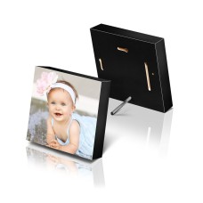 8x8" (20x20cm) Black Photo Block