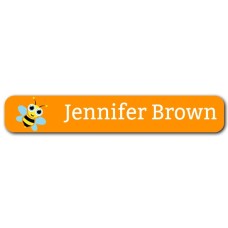 Bee Mini Name Label