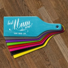Best Mum Ever Glass Cheese Board