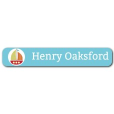Boat Mini Name Label