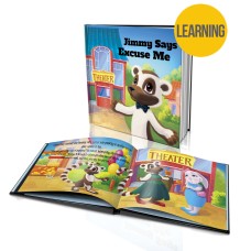 Personalised Story Book: "Says Excuse Me"