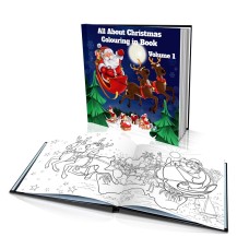 Personalized Coloring Book: "All About Christmas Volume 1"