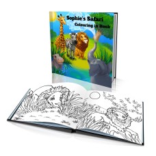 Personalized Coloring Book: "The Safari"
