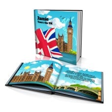 Personalised Story Book: "Tours the UK"
