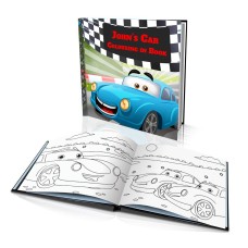 Personalized Coloring Book: "The Race Car"