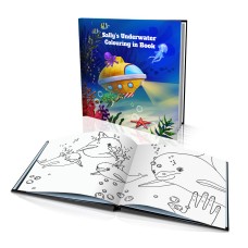 Personalized Coloring Book: "The Underwater Adventure"