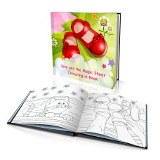 Personalized Coloring Book: "The Magic Shoes"