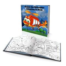 Personalized Coloring Book: "The Helicopter"