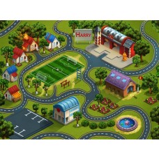 Fire & Rescue Play Blanket