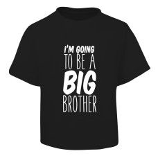 Big Brother Design Black T-Shirt
