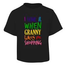 I Love it When Design Black T-Shirt