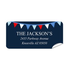 Bunting Return Address Label