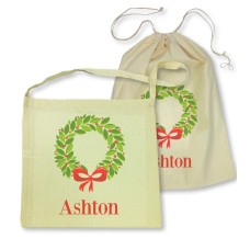 Christmas Wreath Bag