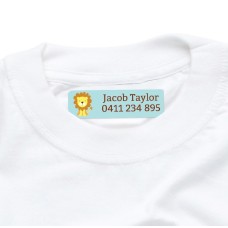 Cute Lion Iron On Clothing Label