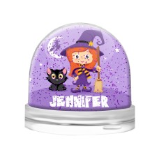 Cute Witch Snow Globe