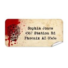 Dead Man's Mask Return Address Label