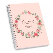 Flower Wreath Sketch Book
