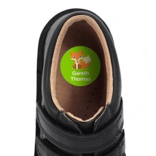 Fox Shoe Dot Label