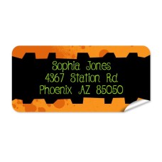 Halloween Bash Return Address Label