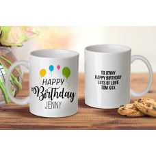 Happy Birthday Mug