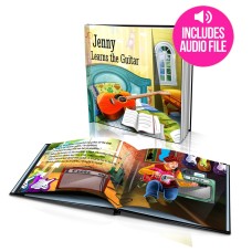 Personalized Story Book: "Learns the Guitar"