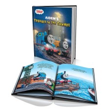 Personalized Story Book: "Thomas Trouble in the Tunnel"
