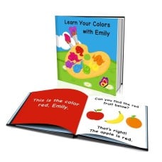 Personalized Story Book: "Learn Your Colors"