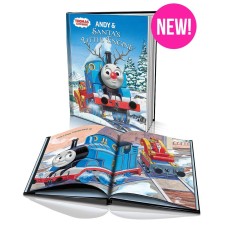 Personalized Story Book: "Thomas Santa's Little Engine"