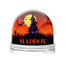 Haunted House Snow Globe