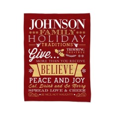 Holiday Rules Blanket