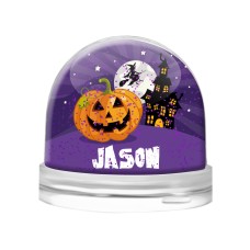 House on the Hill Snow Globe
