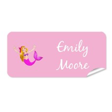 Mermaid Rectangle Name Label