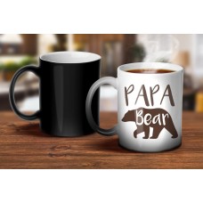 Papa Bear Magic Mug