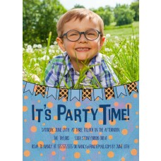 5x7" Party Flags Birthday Card