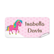 Pony Rectangle Name Label