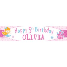Princess Party Banner