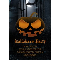 Pumpkin 4x6" Halloween Card