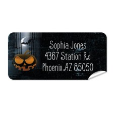 Pumpkin Return Address Label