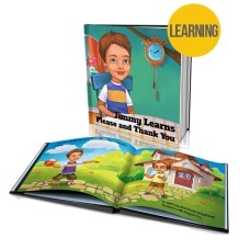 Personalised Story Book: "Learns Please and Thank You"