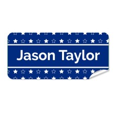 Star Rectangle Name Label