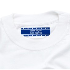 Star Iron On Clothing Label
