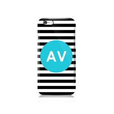 Stripy Apple iPhone Case