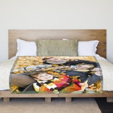 Throw Blanket with Tassels