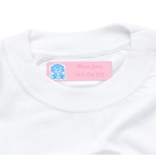 Teddy Bear Iron On Clothing Label