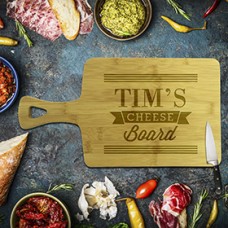 Tim's Cheese Rectangle Bamboo Paddle Board
