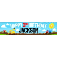 Truck Party Banner