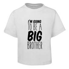 Big Brother Design White T-Shirt